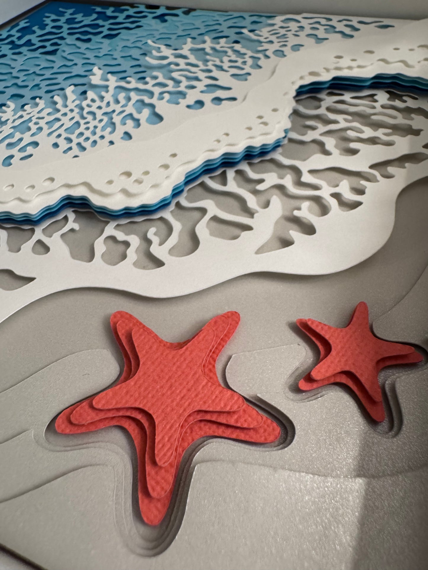 Ocean waves shadowbox