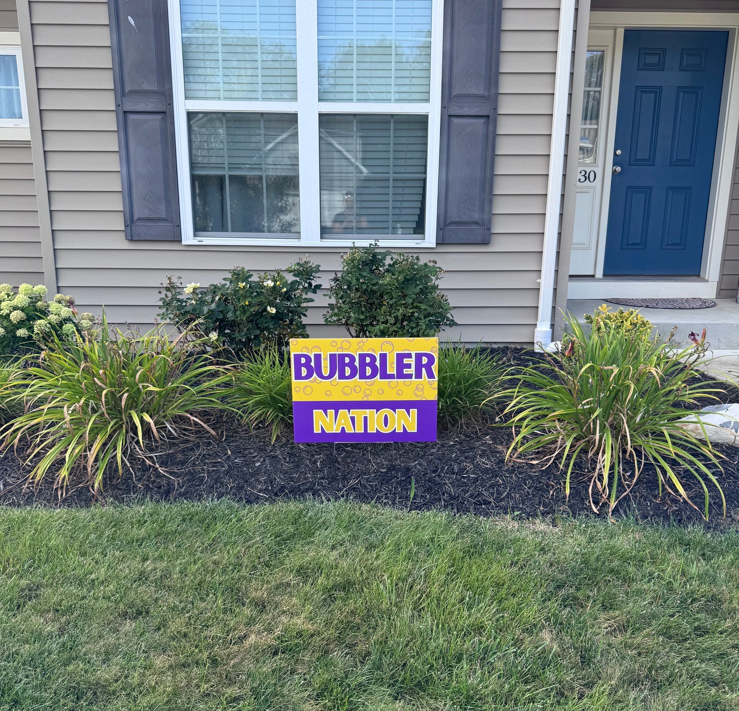 Bubbler Nation yard sign