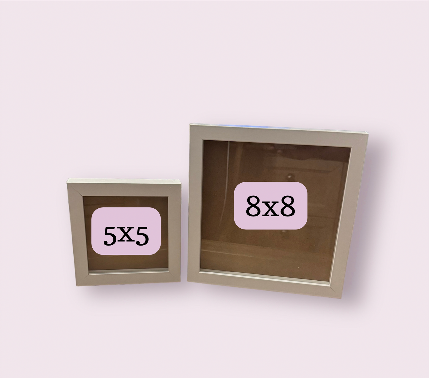 Tea for two 3D paper art in a shadowbox