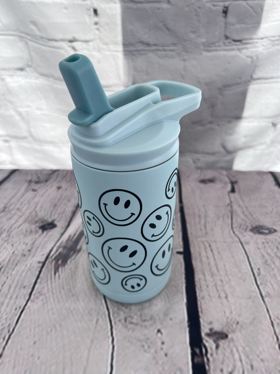 No Kid Hungry® FLOUR SHOP Smiley Face Water Bottle