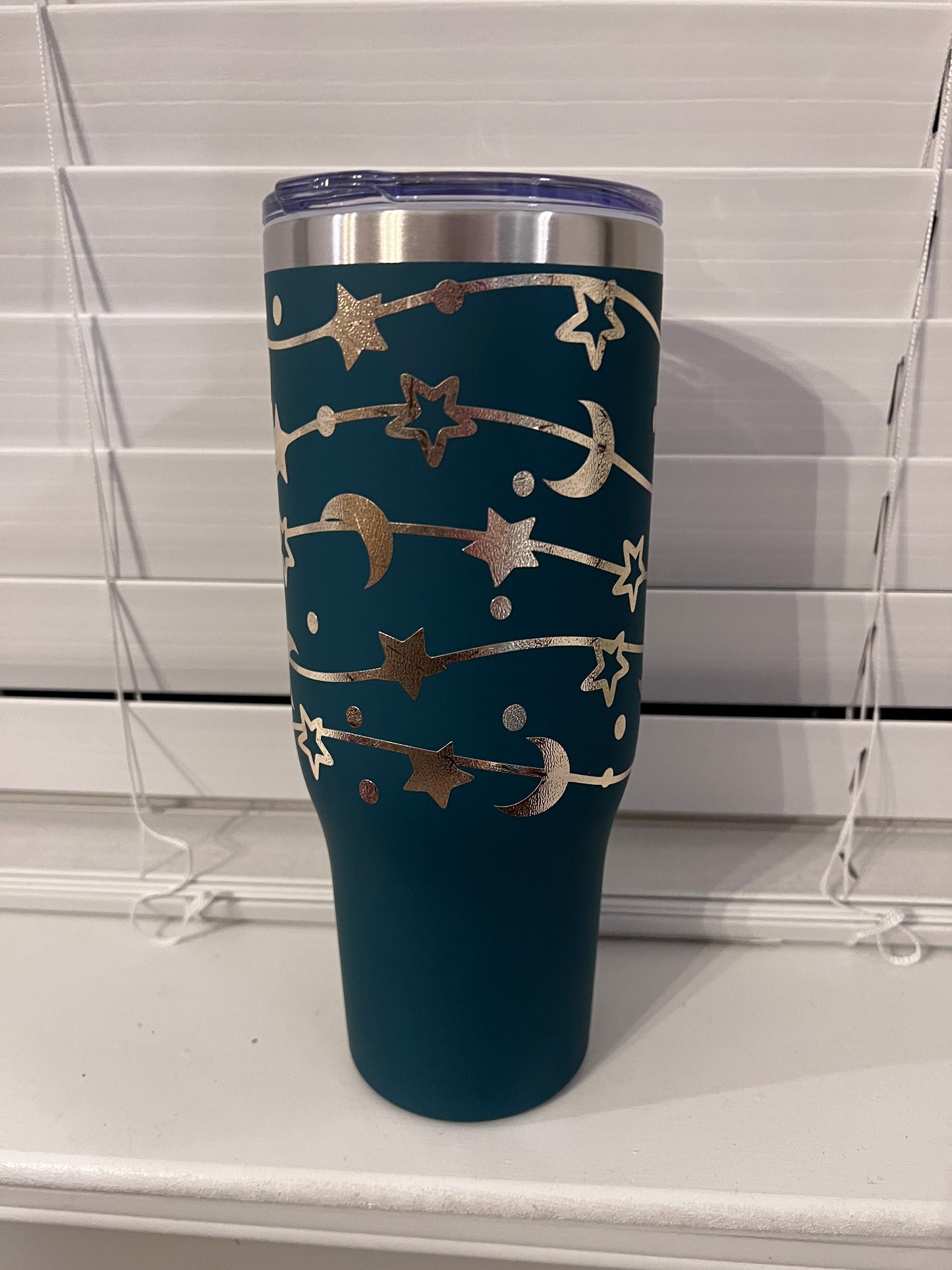Celestial strings 40oz tumbler