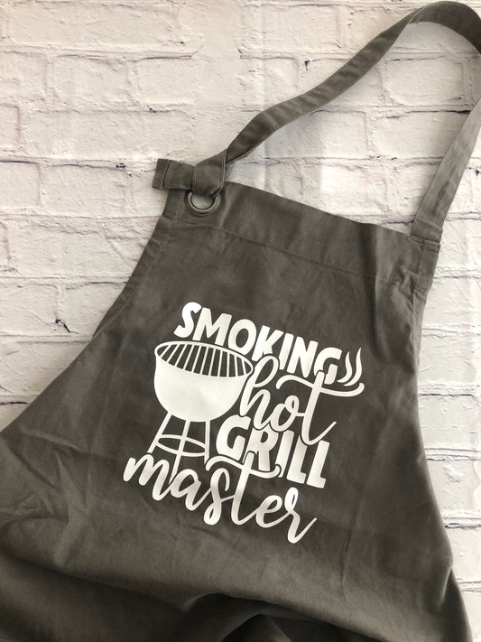 Smoking hot grill master apron