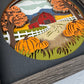 Fall barn landscape design 3D paper art in a shadowbox