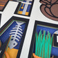 Home- Cat design 3D paper art in a shadowbox