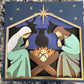 Nativity-classic 3D paper art shadowbox