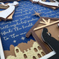 Hark the herald angels sing 3D paper art in a shadowbox