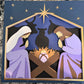 Nativity-classic 3D paper art shadowbox