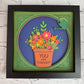 You are enough flowers 3D paper art in a shadowbox