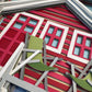 Beach house 3D paper art in a shadowbox