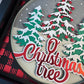 O Christmas tree 3D paper art shadowbox