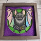 Halloween bat 3D paper art shadowbox