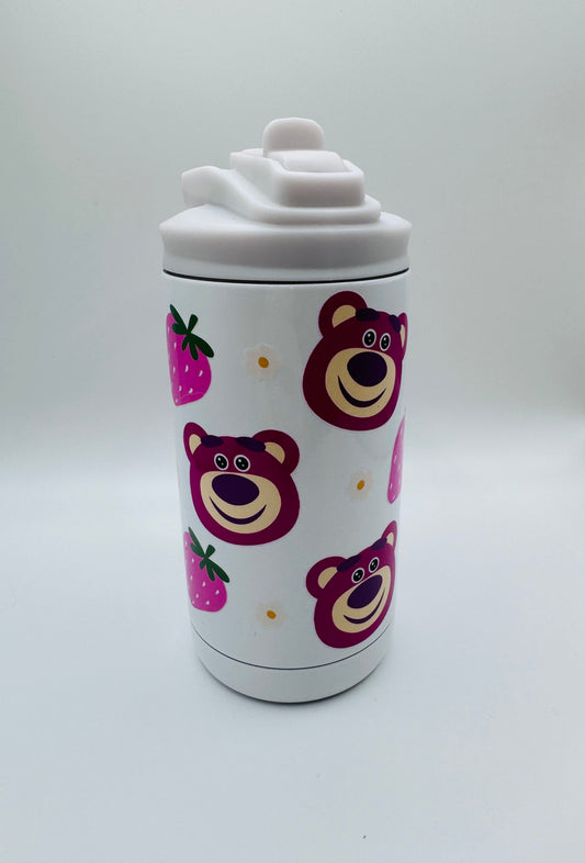 Berry bear from toy movie 12oz kids water bottle