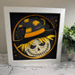 Creepy trio- scarecrow 3D paper art shadowbox