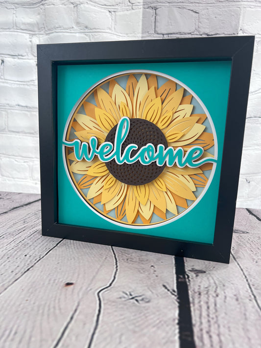 Sunflower welcome