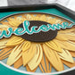 Sunflower welcome