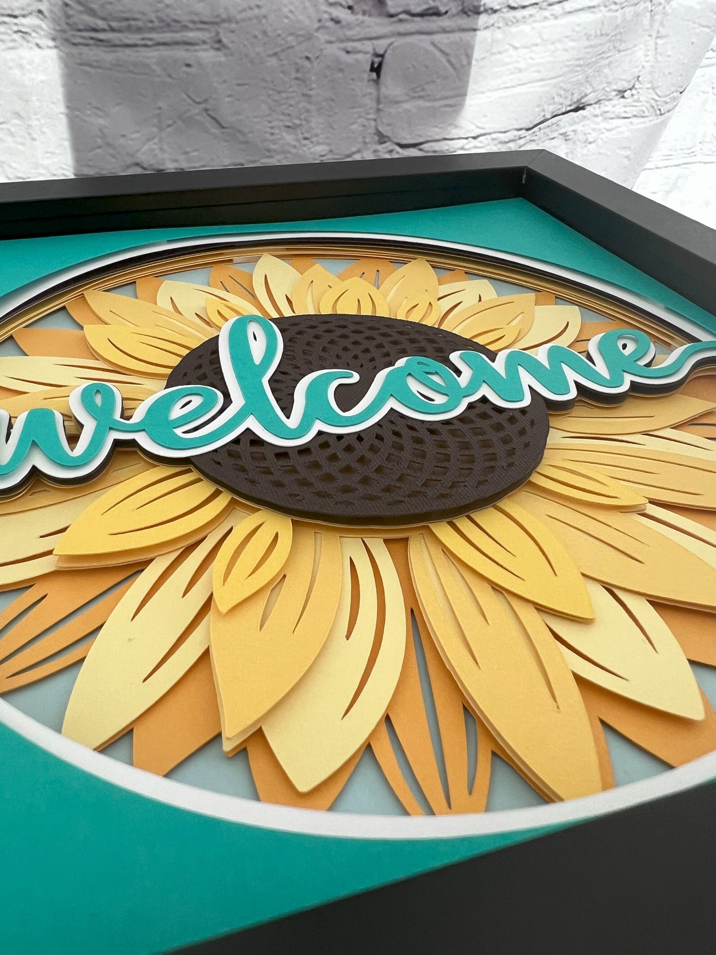 Sunflower welcome