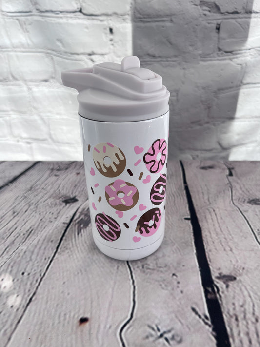 Donuts 12oz kids water bottle