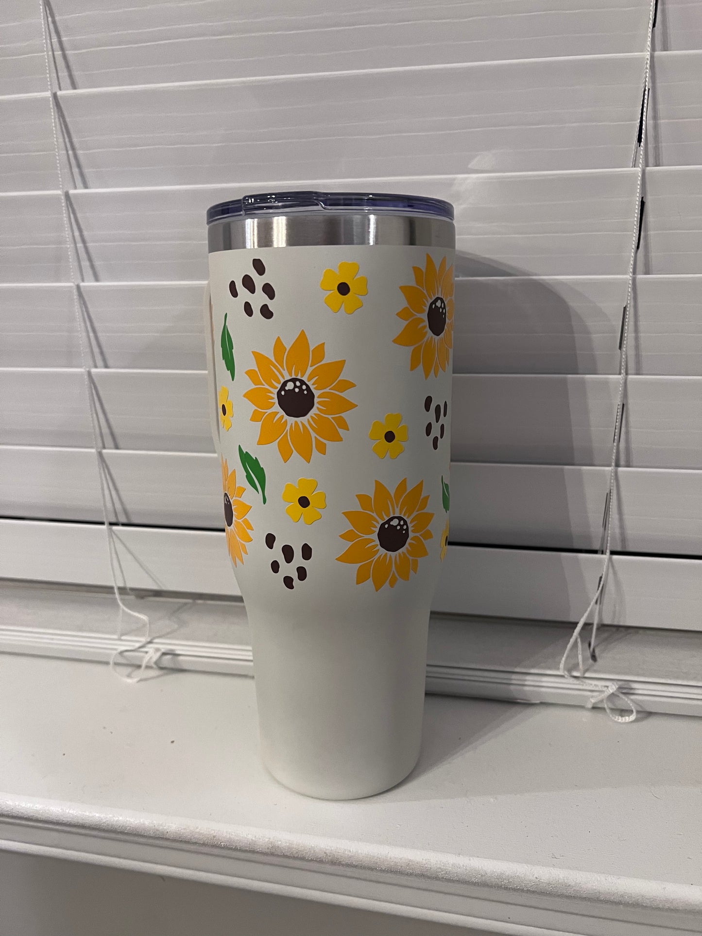 Sunflower 40oz tumbler