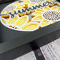 Summer 3D paper art shadowbox