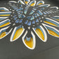 Blue butterfly 3D paper art shadowbox
