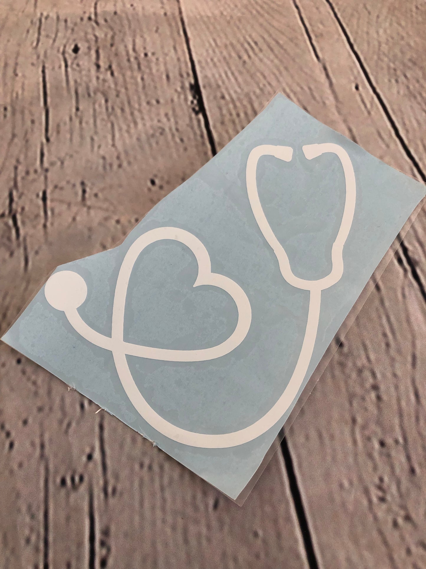 Decal Stethoscope heart