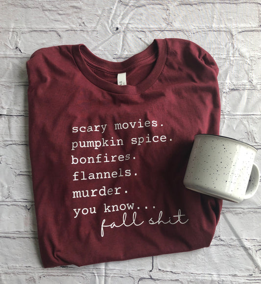 Fall shit shirt