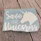 Decal Save the unicorns