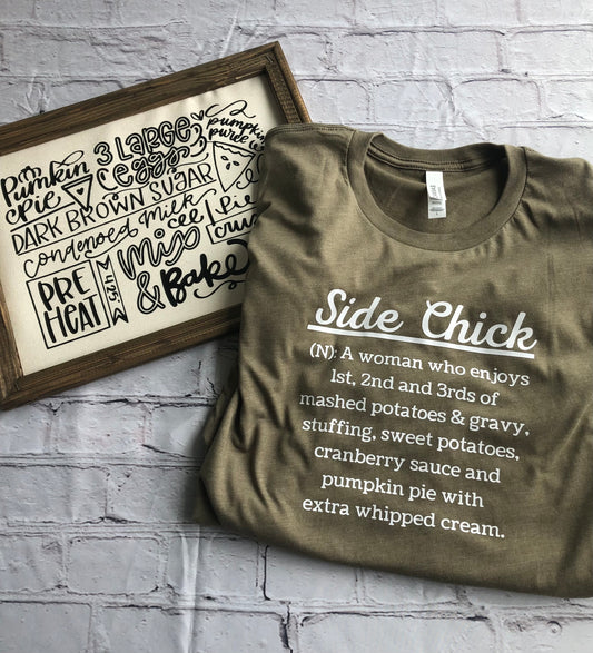 Side chick shirt