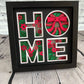Home- Christmas 3D paper art shadowbox