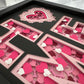 Home- Valentines 3D paper art shadowbox