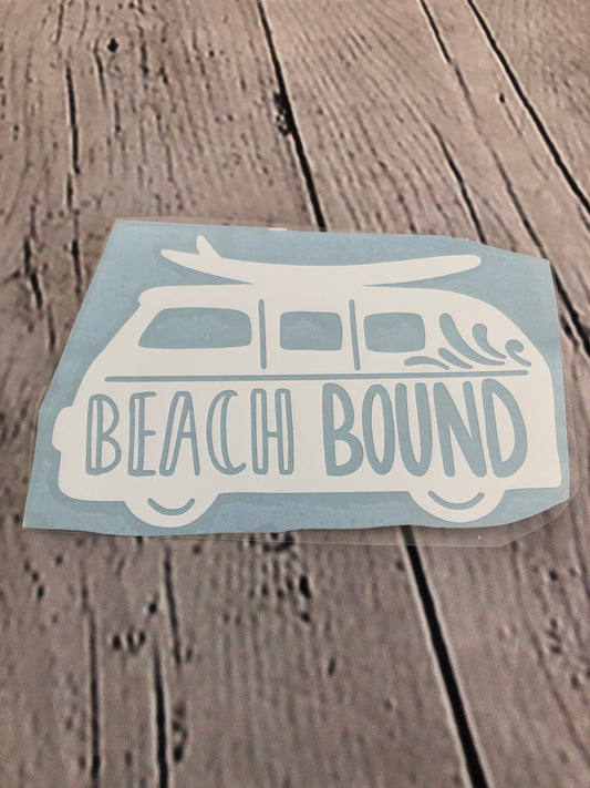 Decal Beach bound