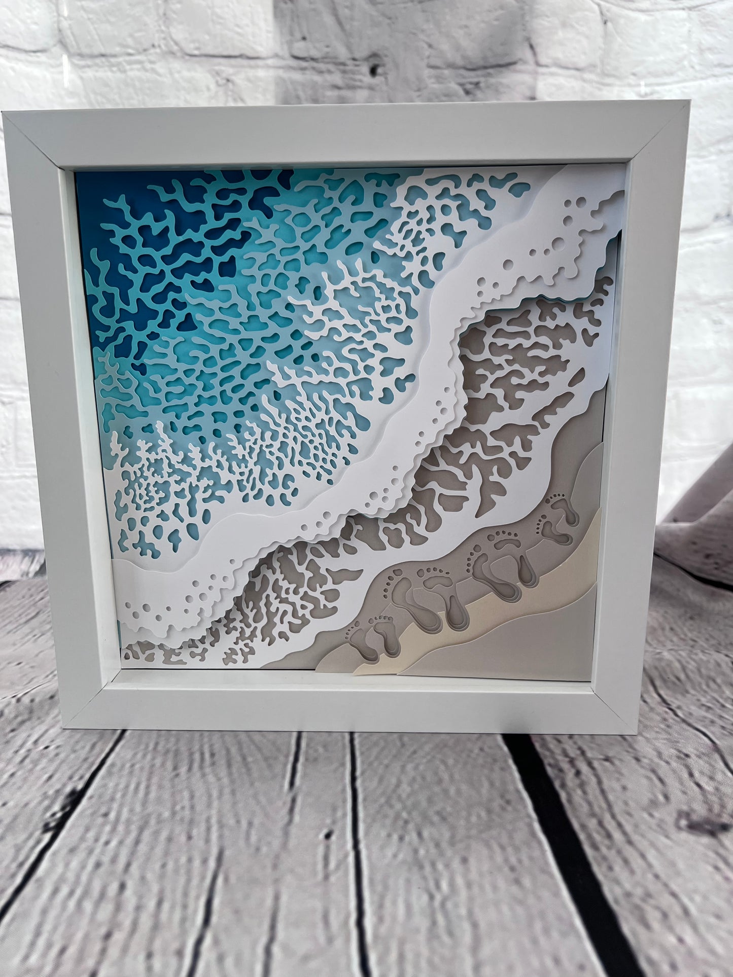 Ocean waves shadowbox