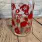 Ugly Christmas sweater beer can glass
