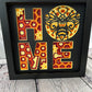 Home- Bee 3D paper art shadowbox
