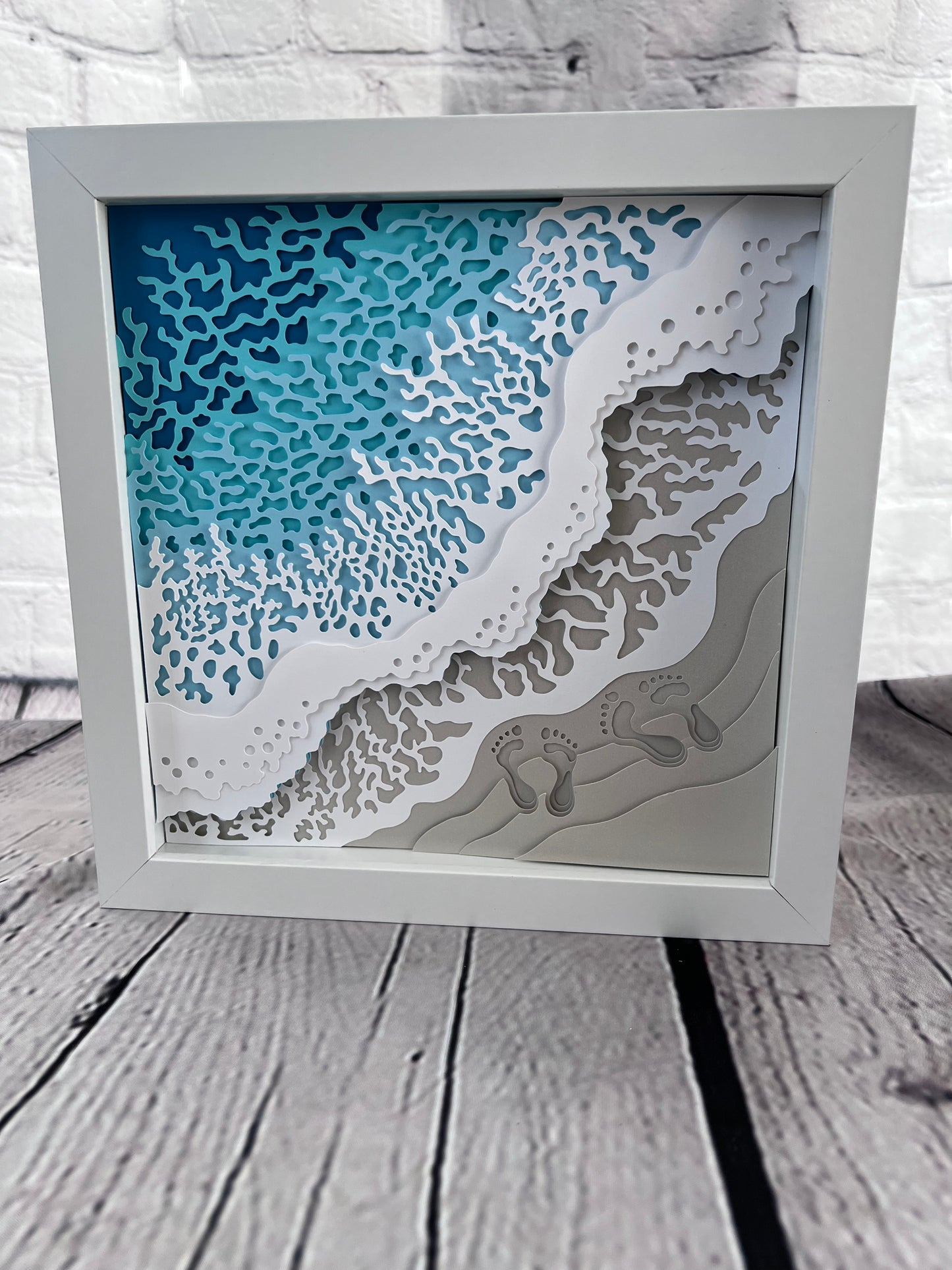 Ocean waves shadowbox