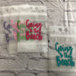 Going to the beach drink pouch