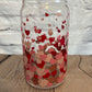 Love is in the air beer can glass