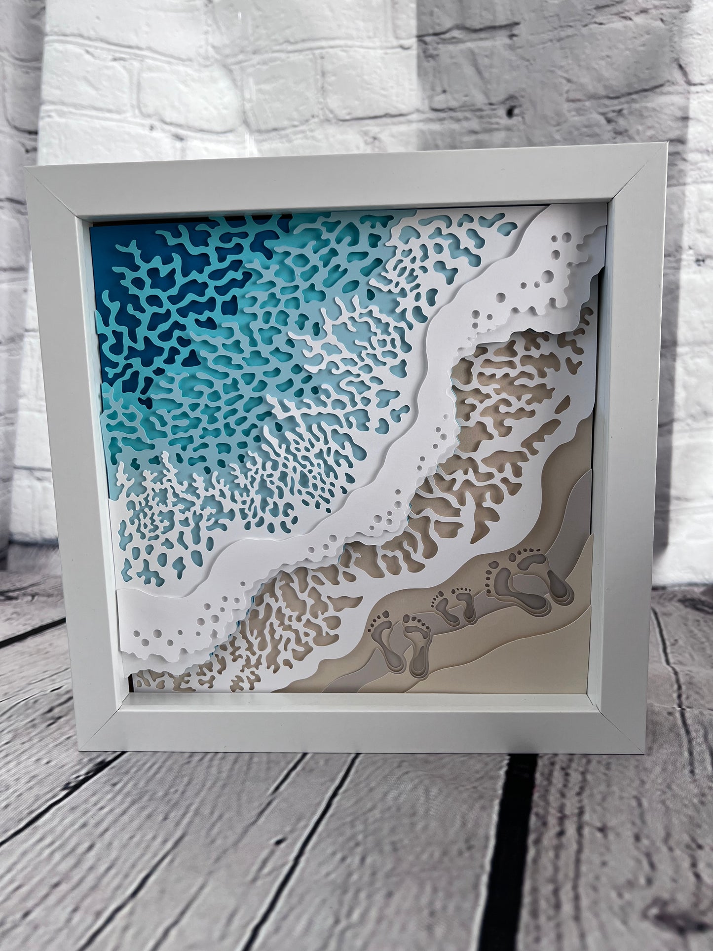 Ocean waves shadowbox