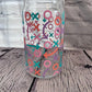 Field plays beer can glass