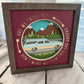 Are we there yet? 3D paper art in a shadowbox